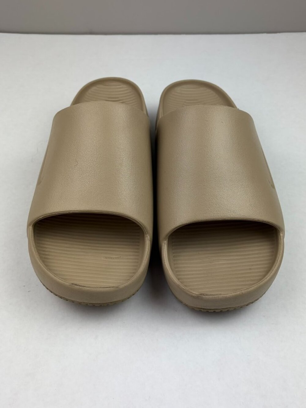Nike Men's Calm Slide Sandal in Khaki Size 8